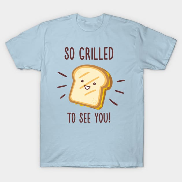 Cheesy Greetings! T-Shirt by AnishaCreations